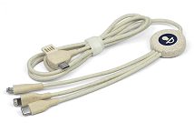 Long Multi Charging Cable in Corn & Wheat Straw