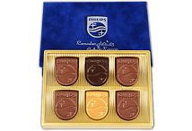 6 piece box of Belgian chocolates