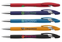 Metallic logo stylus pens