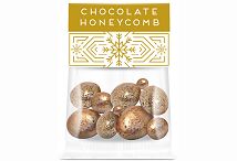 Chocolate Coated Honeycomb with an Eco Custom Printed Info Card