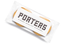 Corporate Biscuits 2 Mini Shortbread Flow Bag Printed Label