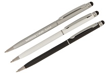 Touch screen stylus with logo