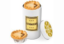 Four Mince Pies in a Logo Branded Snack Tin