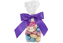 Chocolate Easter Eggs Foil Wrapped Swing Tag Bag