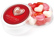 Logo Jelly Beans Gourmet Heart Shaped Maxi Round