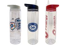 Water Bottles 750ml with Handle, Spout & Straw Tritan