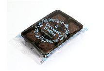 Vegan Dark Chocolate Truffles in a Flow Wrapped Tray