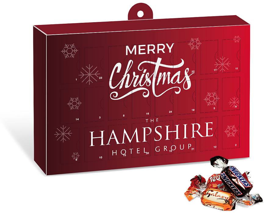 Advent Calendar Corporate Gift with Celebrations