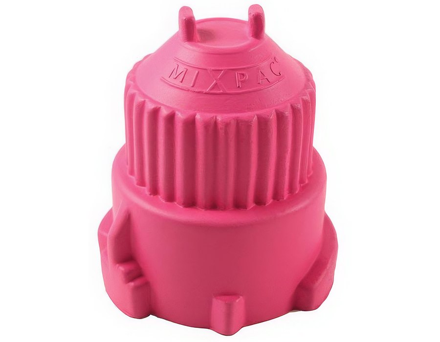 Pink turbine custom shape squishy stress toy