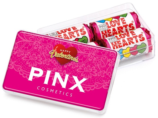 Branded Love Heart Sweets Valentines Maxi Rectangle