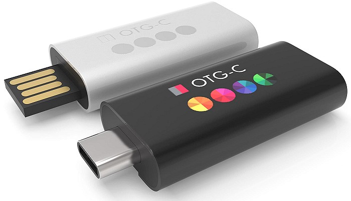 Branded On The Go USB Stick OTG Slide USB-C