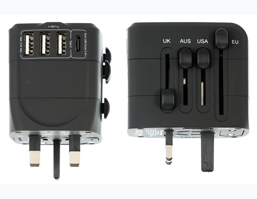 Bulk Buy Travel Adaptors with USB Charger