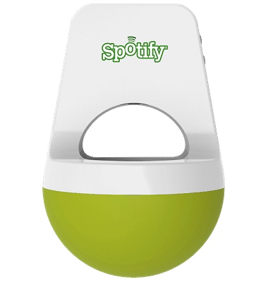 Business Gift Bluetooth Speakers Lime Green and White