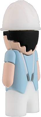 Character USB Flash Drive rear side view