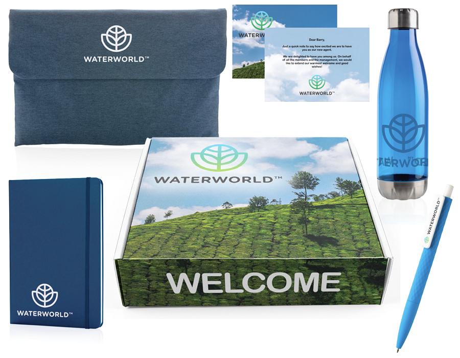 Curated gift pack for Waterworld Foundation