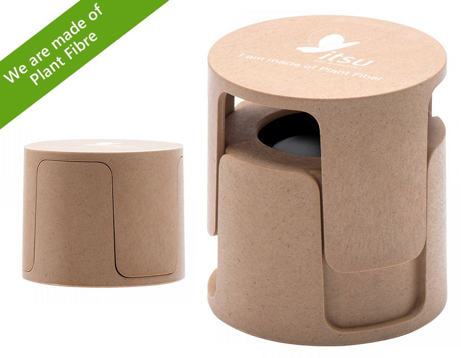 Eco Wireless Speakers Corporate Gift made of Plant Fibre