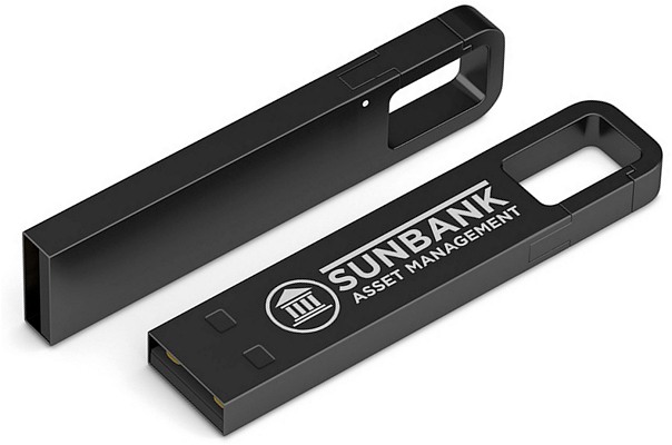 Clip Branded USB Stick black