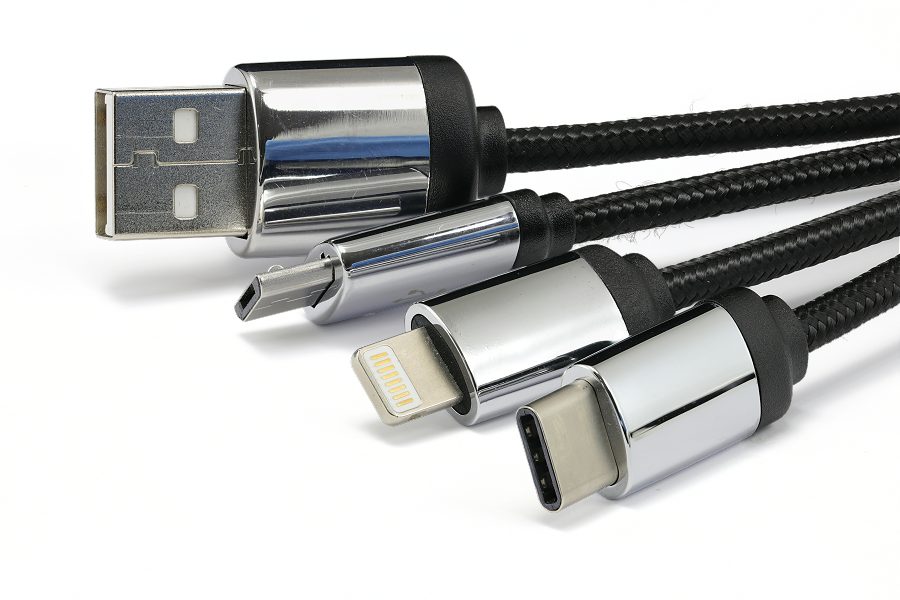 Light Up Logo Multi USB Charging Cable Connectors