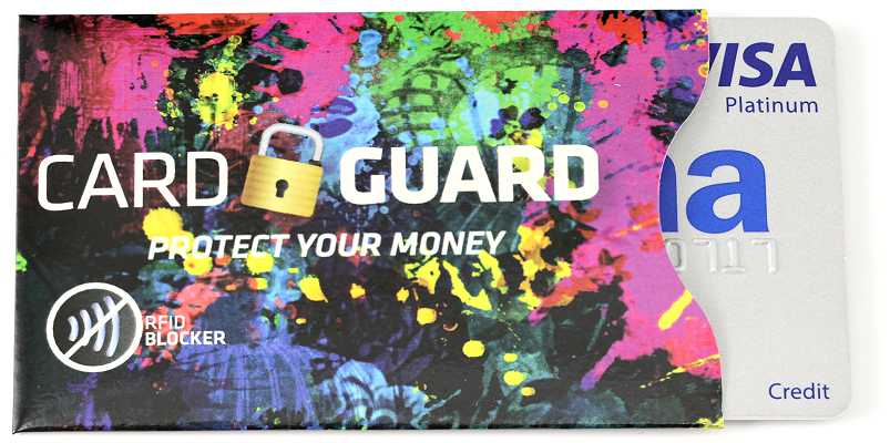 Branded RFID Blocking Sleeves & Wallets