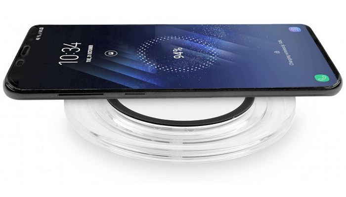 Logo Printed Crystal Wireless Charger