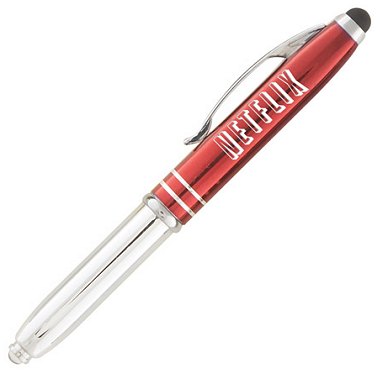 Logo Stylus with LED Light Red