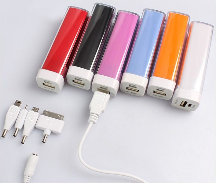 Power Bank Charger with 4 in 1 charger cable.