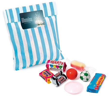 Promotional Candy Bag of Retro Sweets