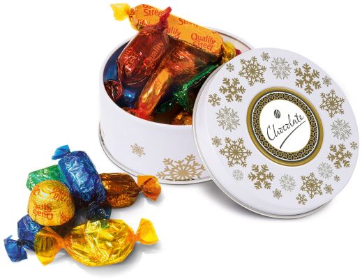 Promotional Christmas Sweet Tin of Quality Street
