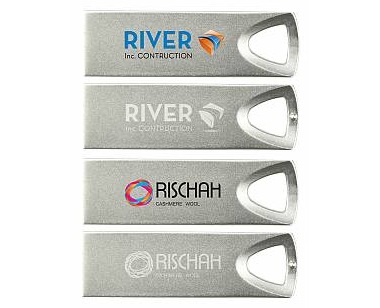 Promotional Metal USB Sticks Full colour print or laser engraved