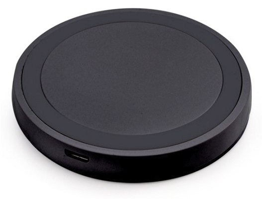 Black version of Promotional Wireless Charging Pads