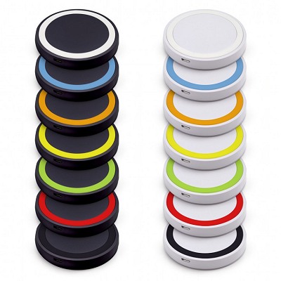 Promotional Wireless Charging Pads in seven colour options