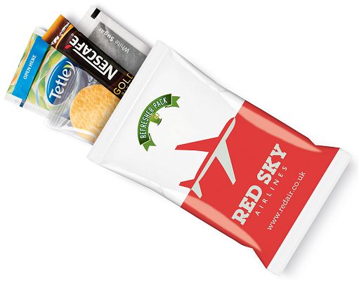 Tea Coffee Sugar Shortbread Biscuit Mini Pack with Branded Bag