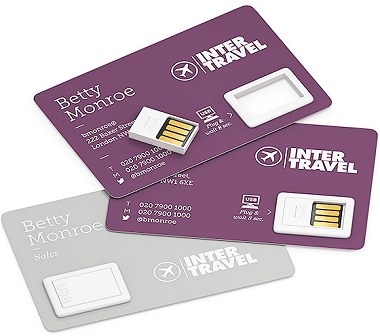 USB Flash Drive Card, Flyer & Mailer