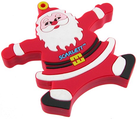 USB Santa Christmas memory stick
