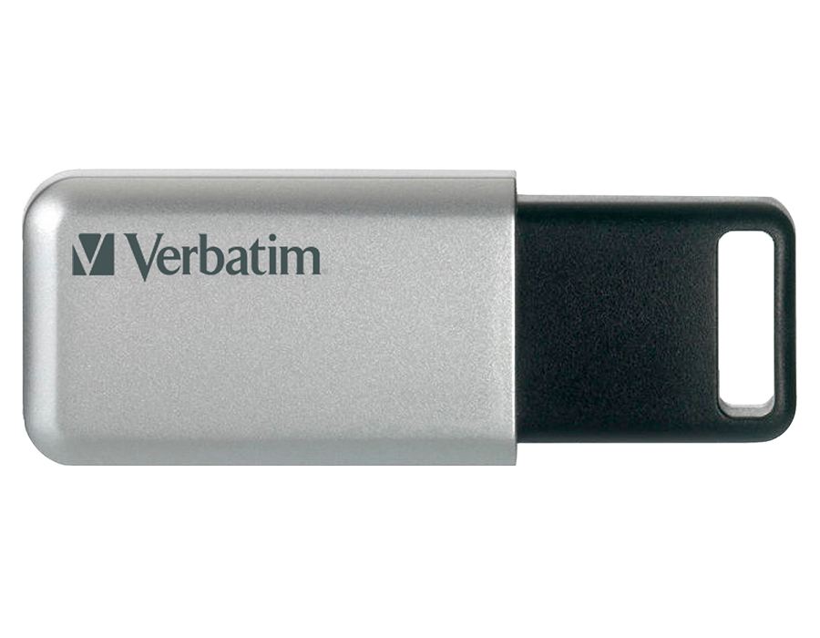 Front view of the Verbatim Secure Pro USB Stick